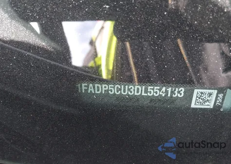 2013 Ford C-Max Energi Sel z USA, uszkodzony, nr VIN 1FADP5CU3DL554183